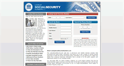 Desktop Screenshot of lookupsocialsecuritynumbers.com