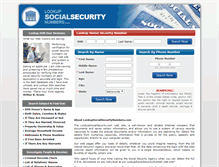 Tablet Screenshot of lookupsocialsecuritynumbers.com